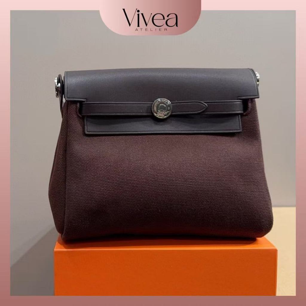 Pre Order Shoulder Bag Herbag Mini Style | Tas Selempang Premium 19x16 | Tote Mini Elegan Old Money 