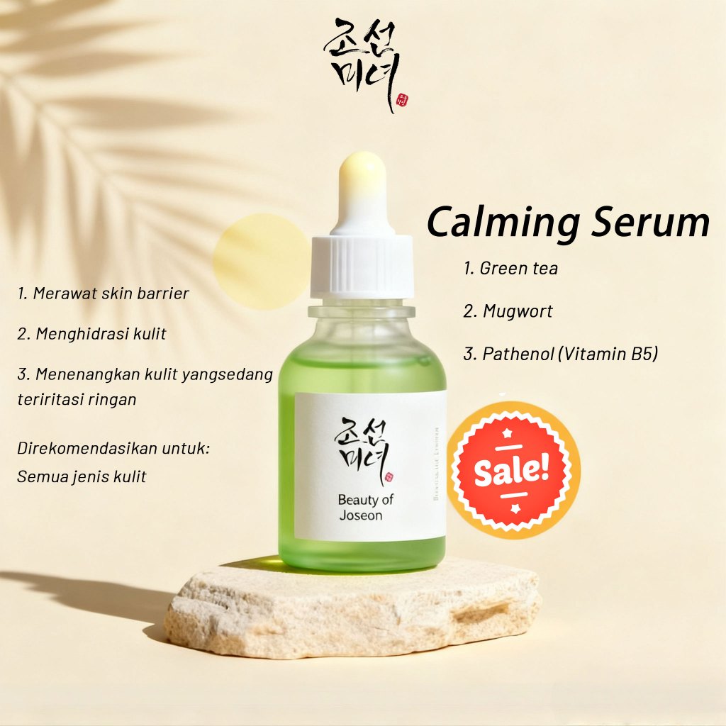 Beauty Of Joseon,Beauty Of Joseon Serum,Beauty Of Joseon Calming Serum : Green Tea + Panthenol 30ml,