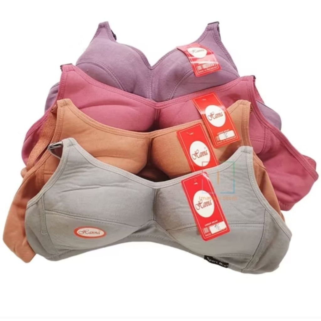 BH/Bra Polos Dewasa Bh Harian Tanpa Kawat Dan Busa