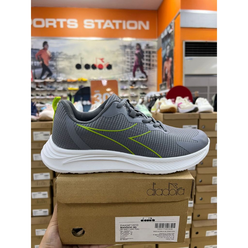 Diadora Manside Dk Grey Men Shoes