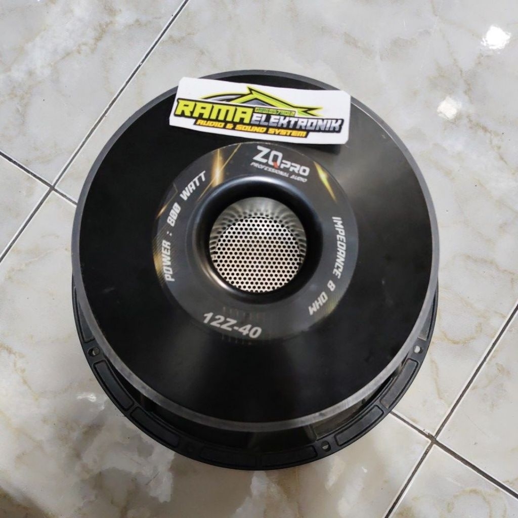 SPIKER ZQ PRO 12Z-40 VC 4 INCH SUBWOOFER 12 ZQ PRO 12 Z 40 ORIGINAL