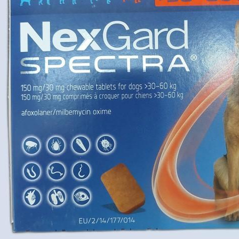 Nexgard Spectra/ Dog/ 30- 60 Kg