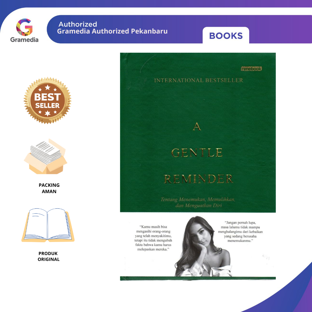 Gramedia Pekanbaru - A Gentle Reminder hard cover (HC)