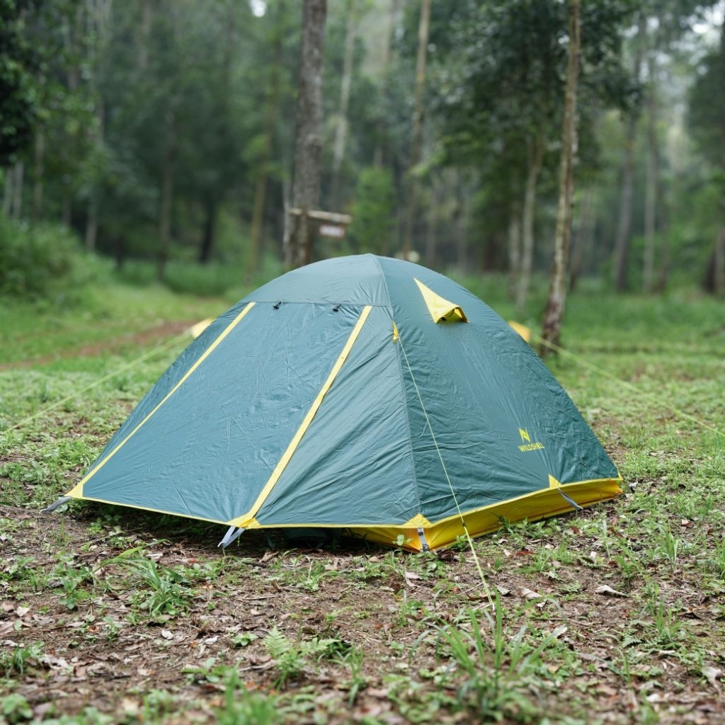 Tenda Wildshell Navageo 4 Orang Frame Alloy - Tenda Camping