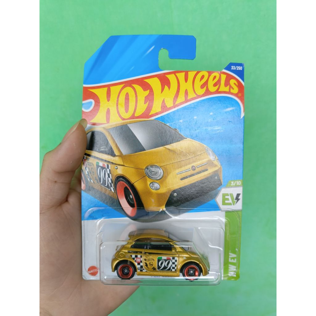 Hotwheels Fiat 500e