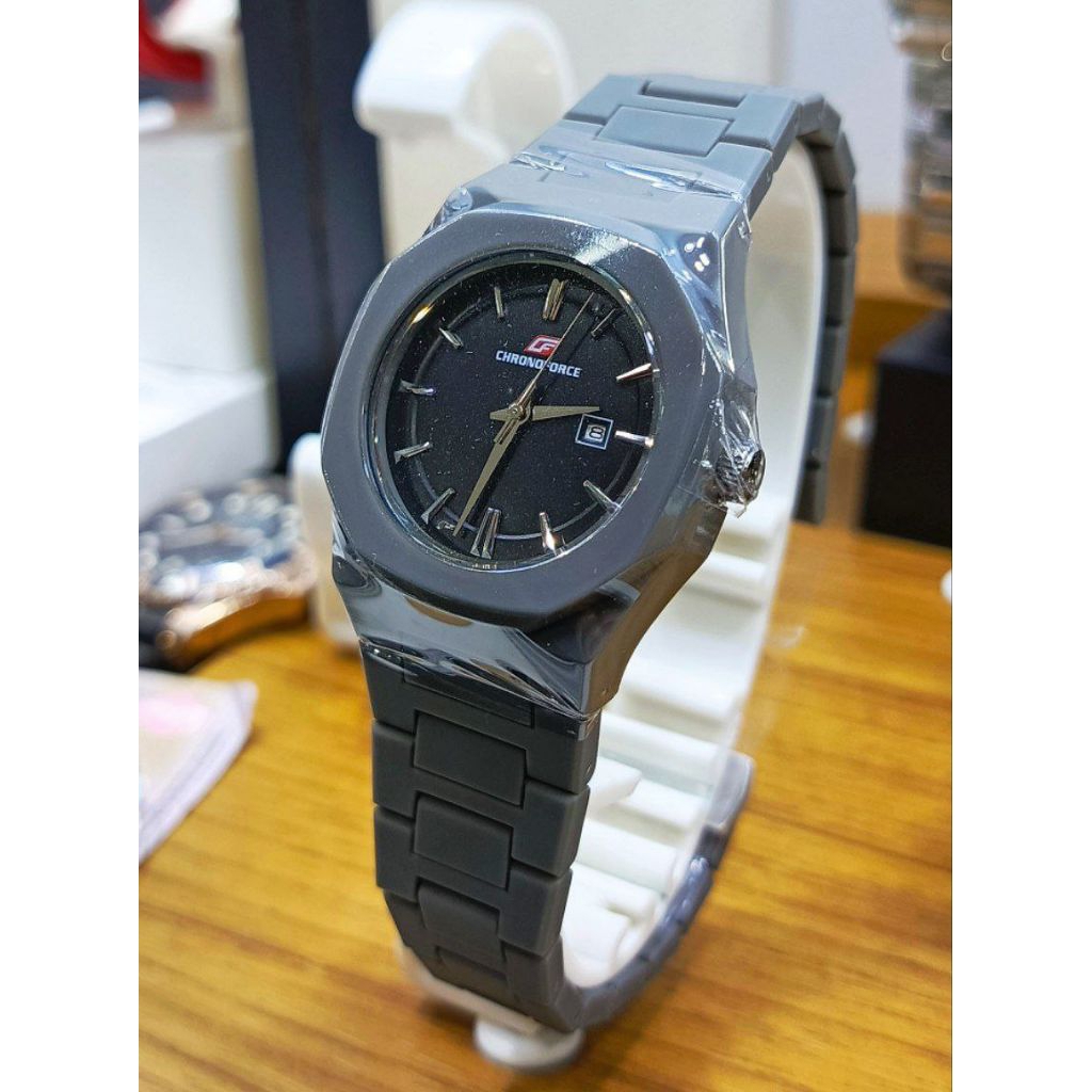 Chronoforce 5359 lgrey jam wanita