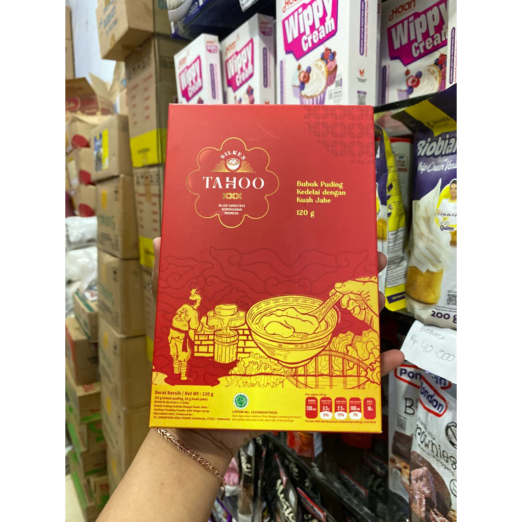 Silken Tahoo Tauwa Instant Kembang Tahu Wedang Tahu Kuah Jahe