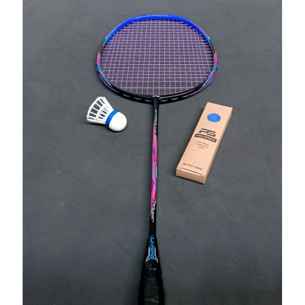 Raket badminton bulutangkis bekas second original lining g-force lite 3800i