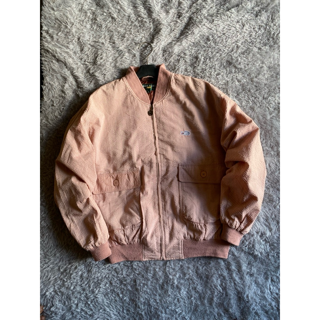 Crocodile jacket vtg