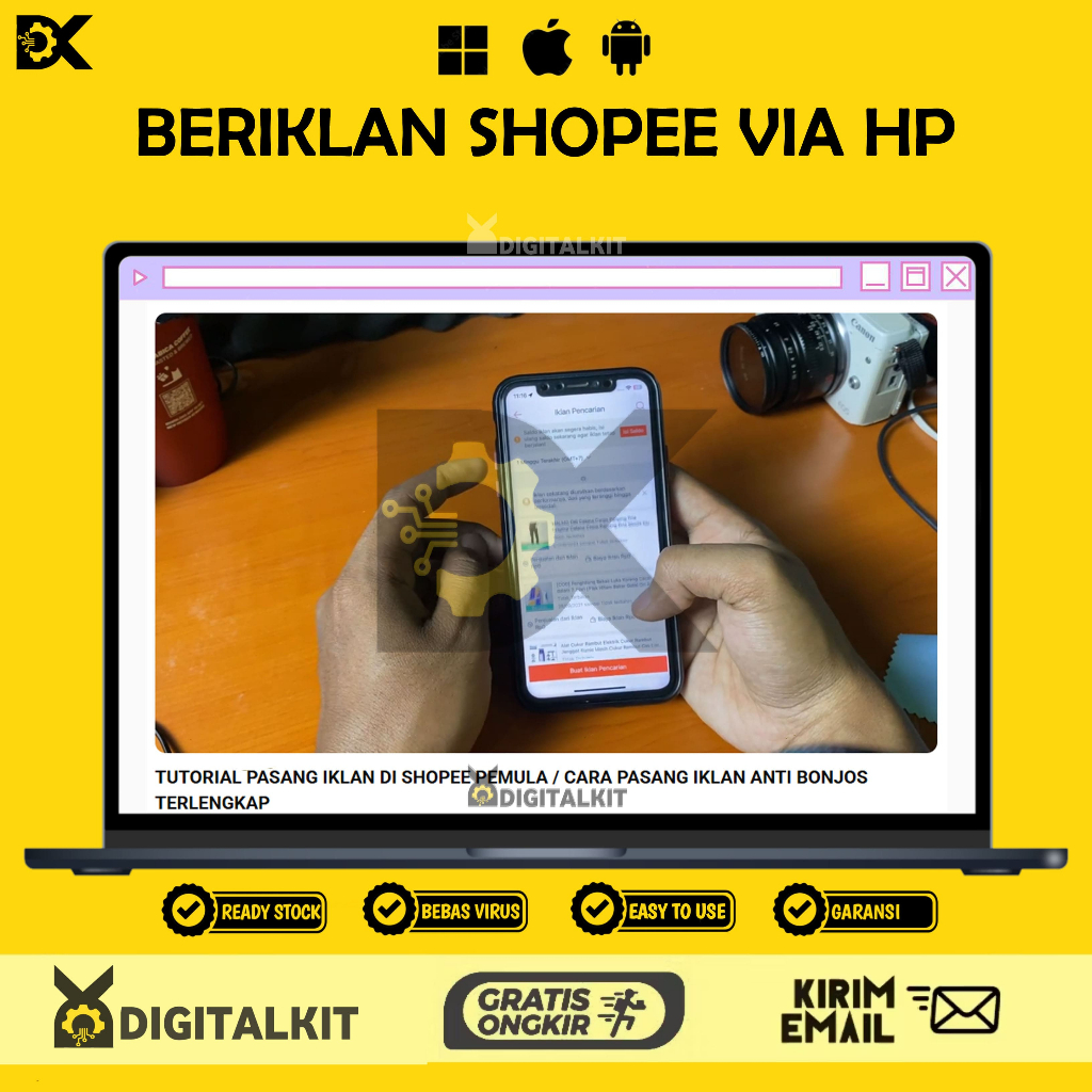 [T0632] BERIKLAN SHOPEE VIA HP