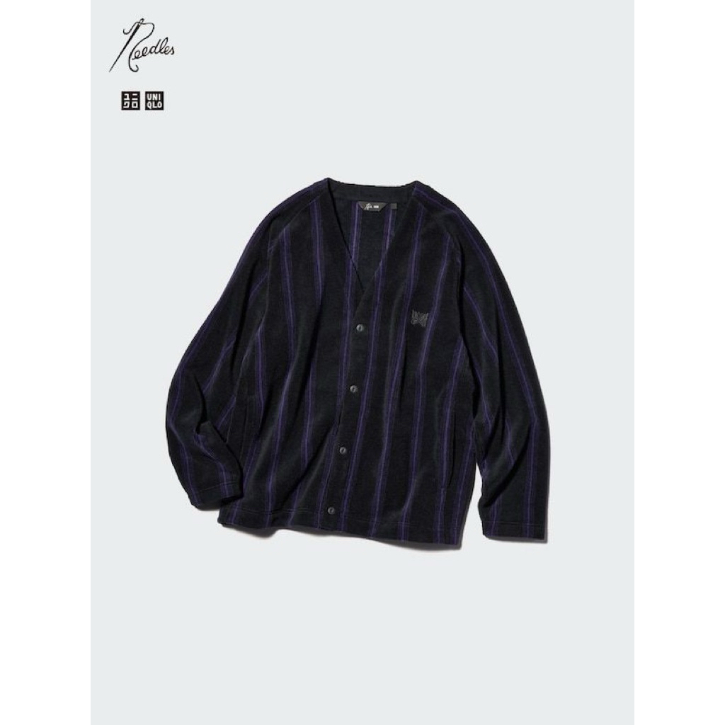 UNIQLO X NEEDLES (Fleece Oversized Cardigan)