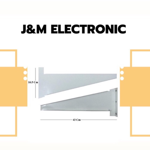 BREKET AC outdoor breket ac 0.5pk- 1pk outdoor