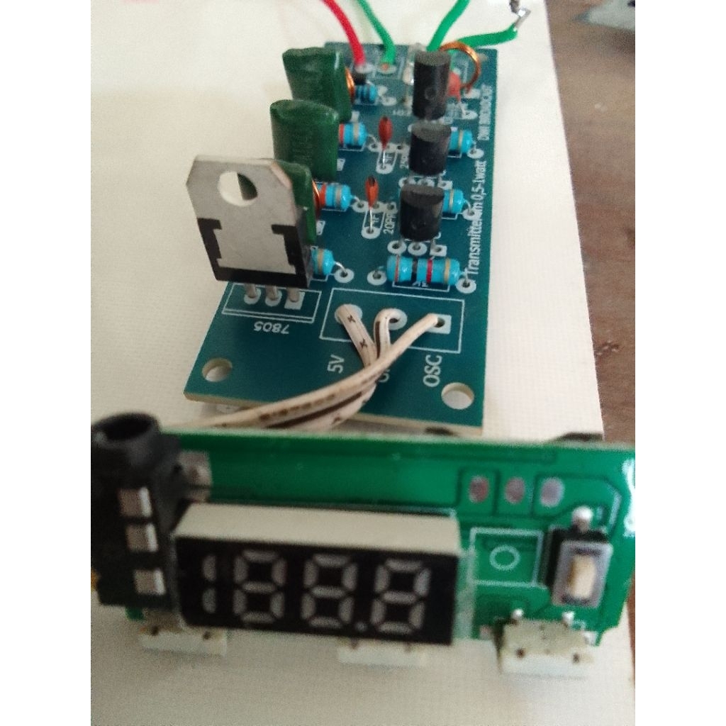 transmitter fm 0,5 - 1watt osc dsp pll