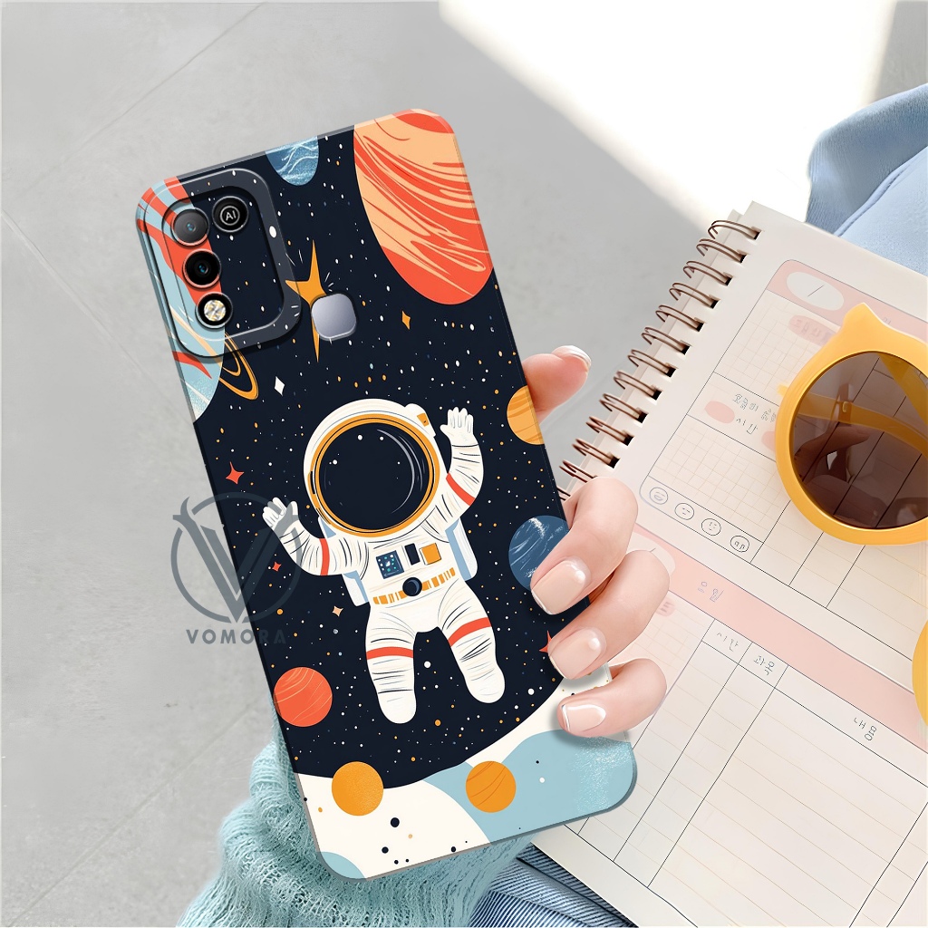 VOMORA Case INFINIX HOT 10 PLAY / 11 PLAY Terbaru - Case Astronod - Softcase INFINIX HOT 10 PLAY / 1