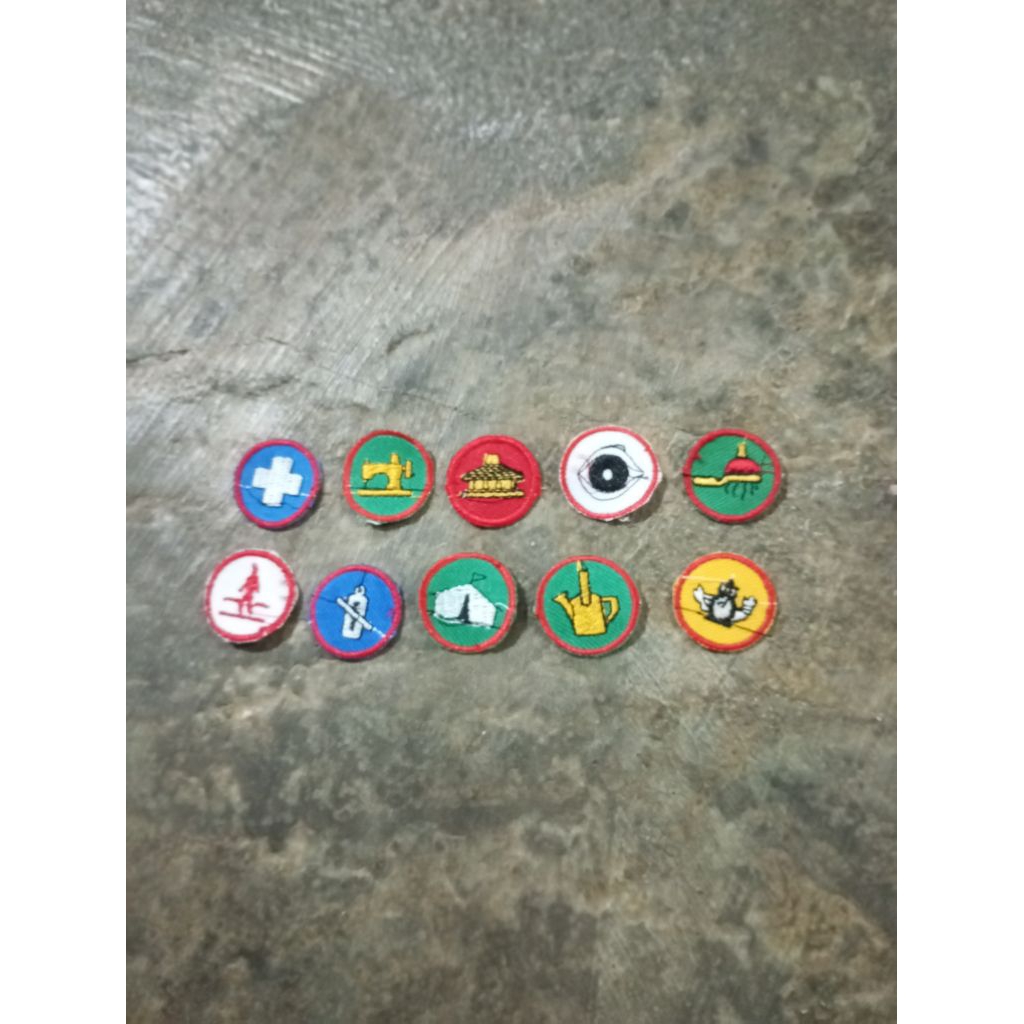 Atribut TKK Pramuka Penggalang Purwa Satuan/Bulat