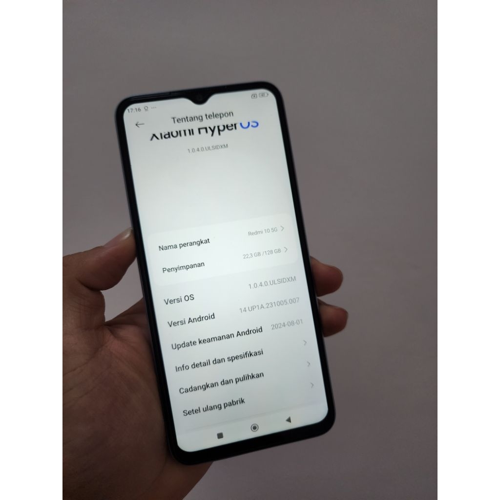 Xiaomi Redmi 10 5G Ram 6GB/Rom 128GB Silver