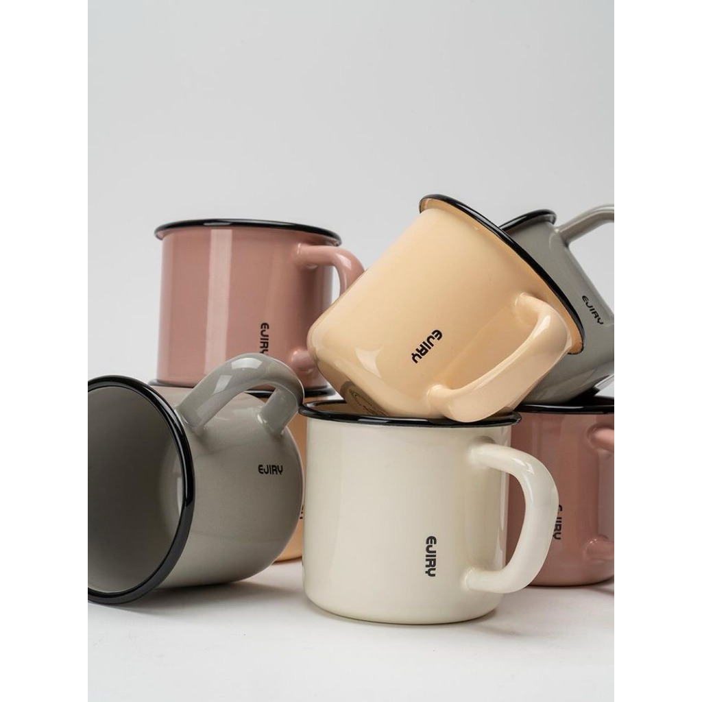 MUG ENAMEL JADUL MUG ESTETIK MUG KALENG MUG ENAMEL MUG KOPI MUG CAFE MUG KOPI JADUL