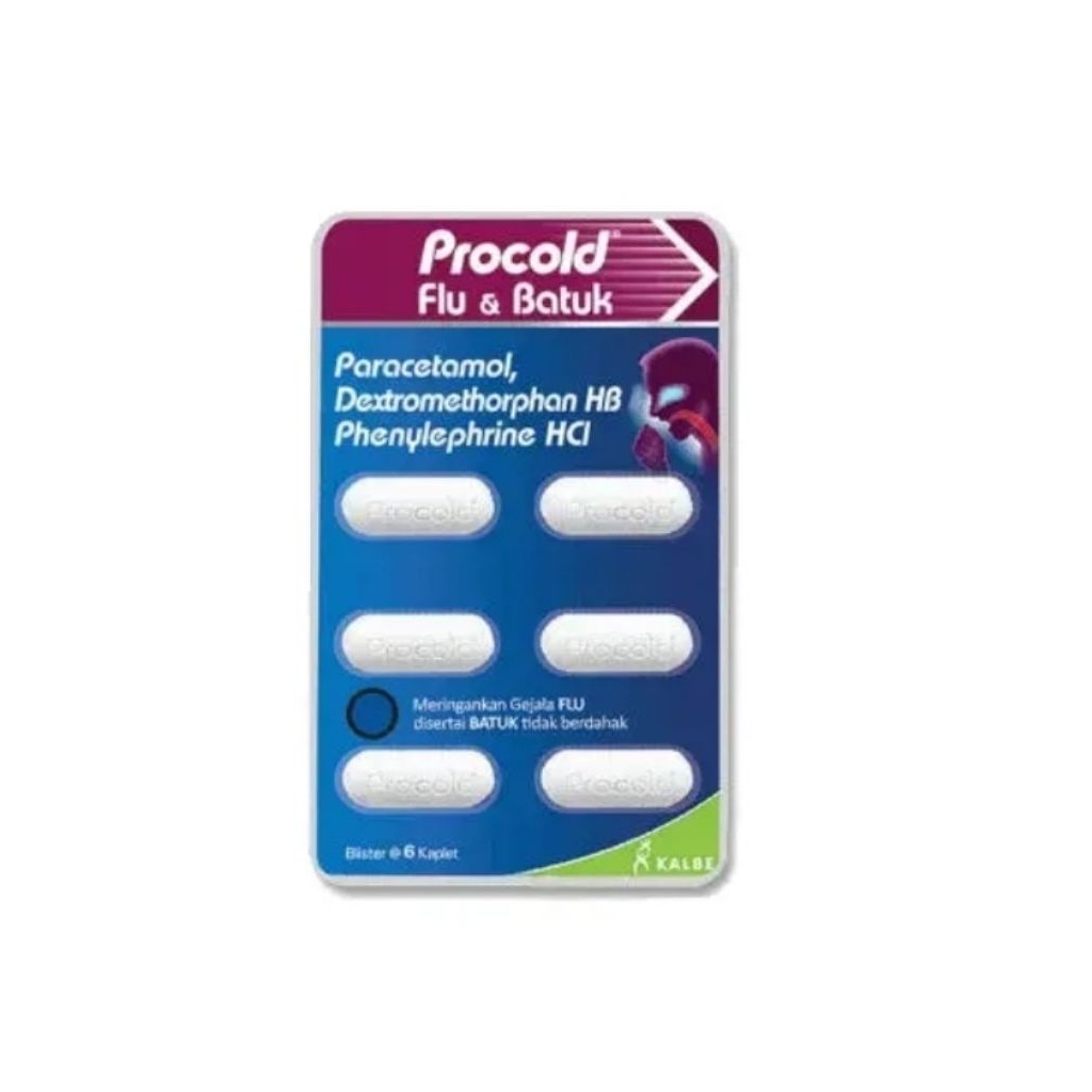 PROCOLD FLU BATUK 6 KAPLET