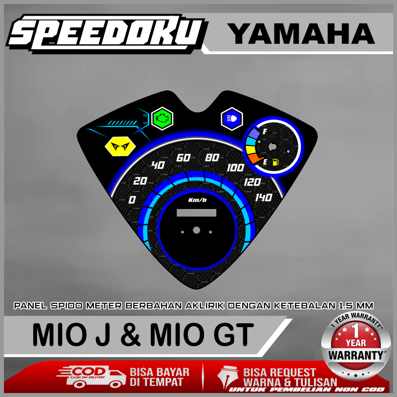 PAPAN SPEEDOMETER CUSTOM YAMAHA MIO J & MIO GT