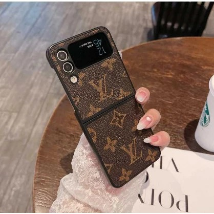 CASE KULIT SAMSUNG Z FLIP 5 / SAMSUNG Z FLIP 4 Leather Case - flip 4