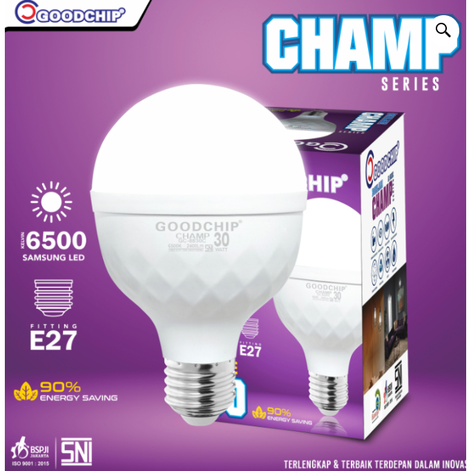 Bohlam LED series Champ 6500K GC-8805C