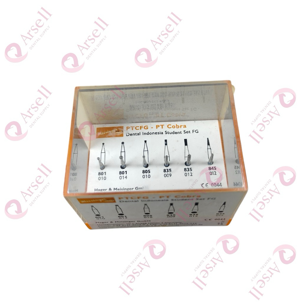 Bur preparasi dental/meisinger bur diamond set