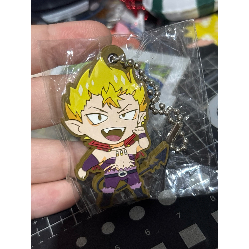 rubber keychain mairimashita iruma kun demon school sabnock original