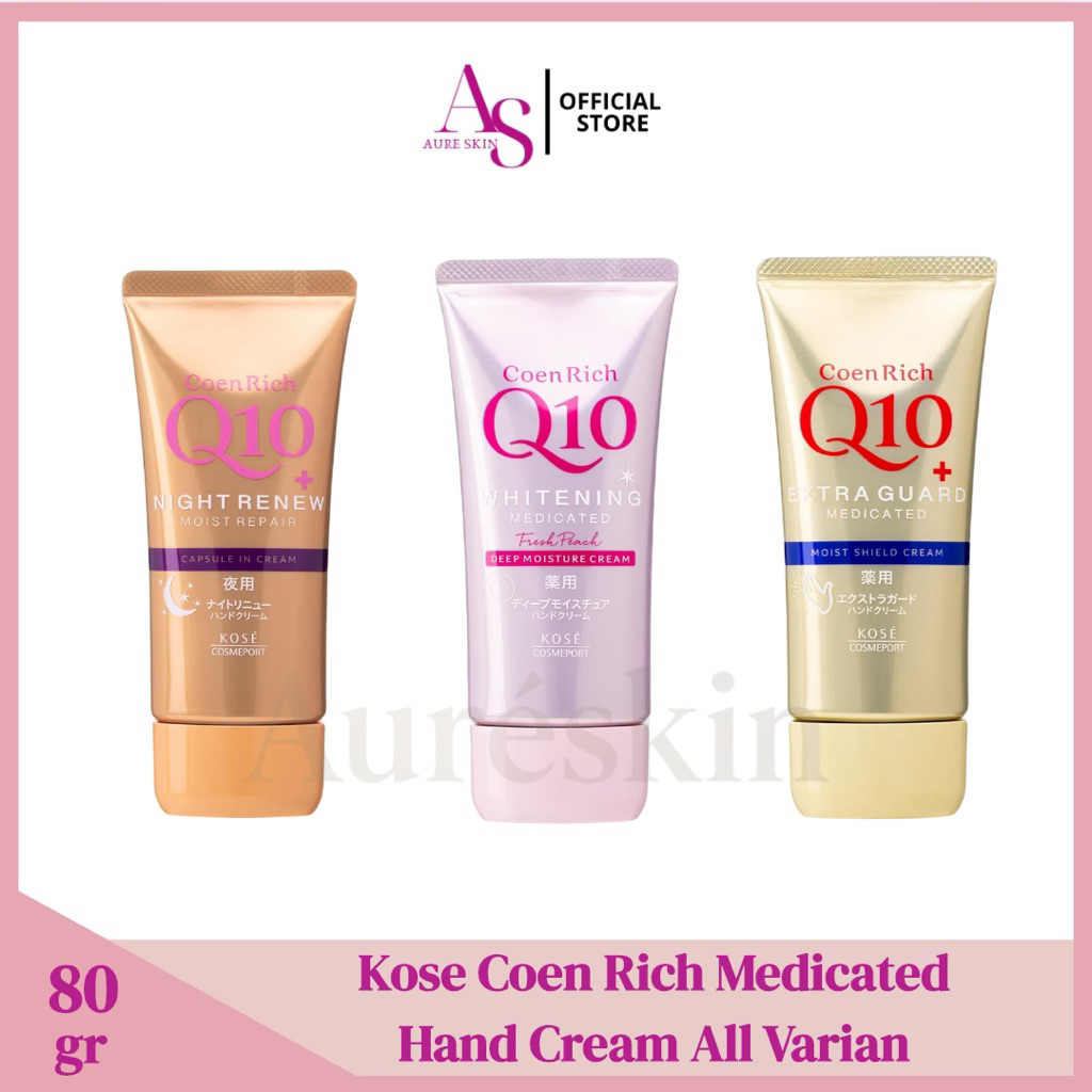 READY STOCK - Kose Coen Rich Q10 Hand Cream Original Japan