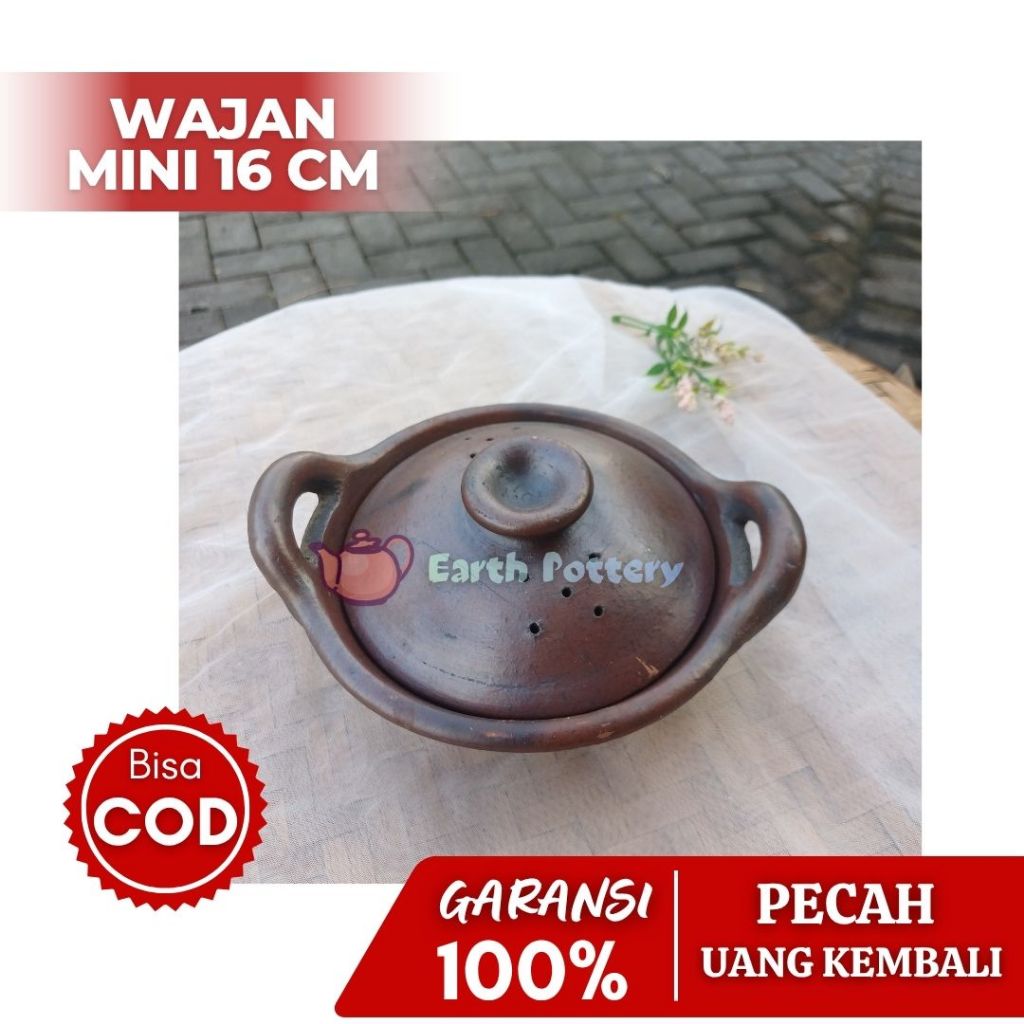 Wajan Tanah Liat/Wajan Masak Tanah Liat/Wajan Serabi