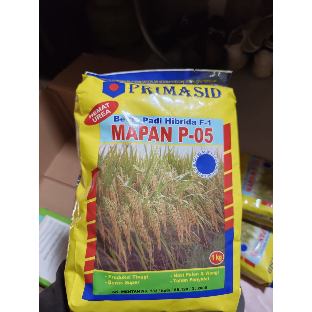 Benih Padi Hibrida Mapan 05 Asli Original