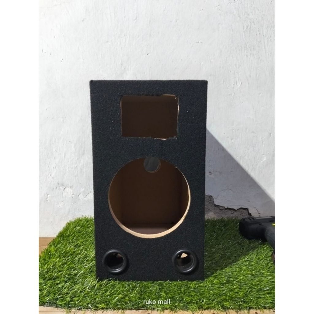 Box Speaker 6 inch dan Twiter kotak ( corong )