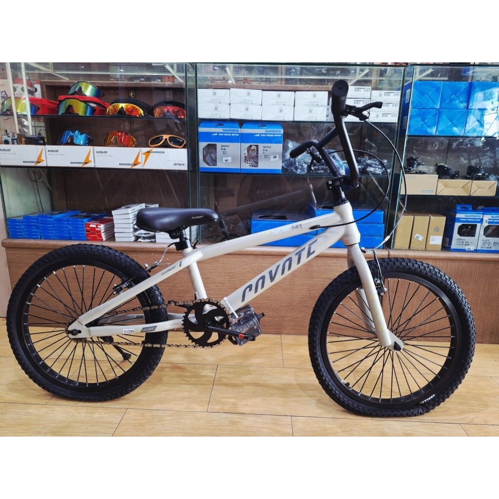 sepeda anak bmx 20 inch element coyote neon 200 - original