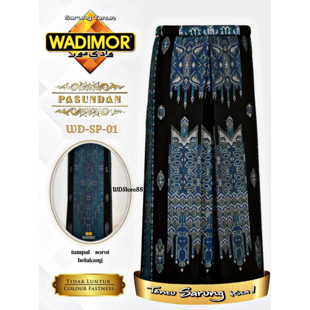 Kain Wadimor SP01 | Sarung Pria Wadimor Pasundan | Motif BHS Terbaru | Sarung Wadimor Premium