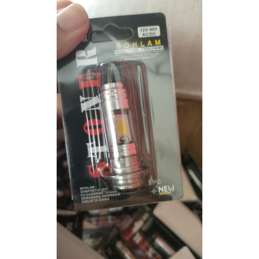 LAMPU LED DEPAN H6 LAMPU LED 2SISI BEBEK LAMPU DEPAN LED H6 MOTOR