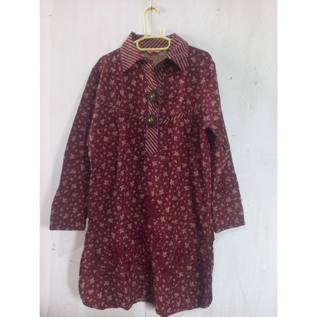 Preloved Tunik Batik