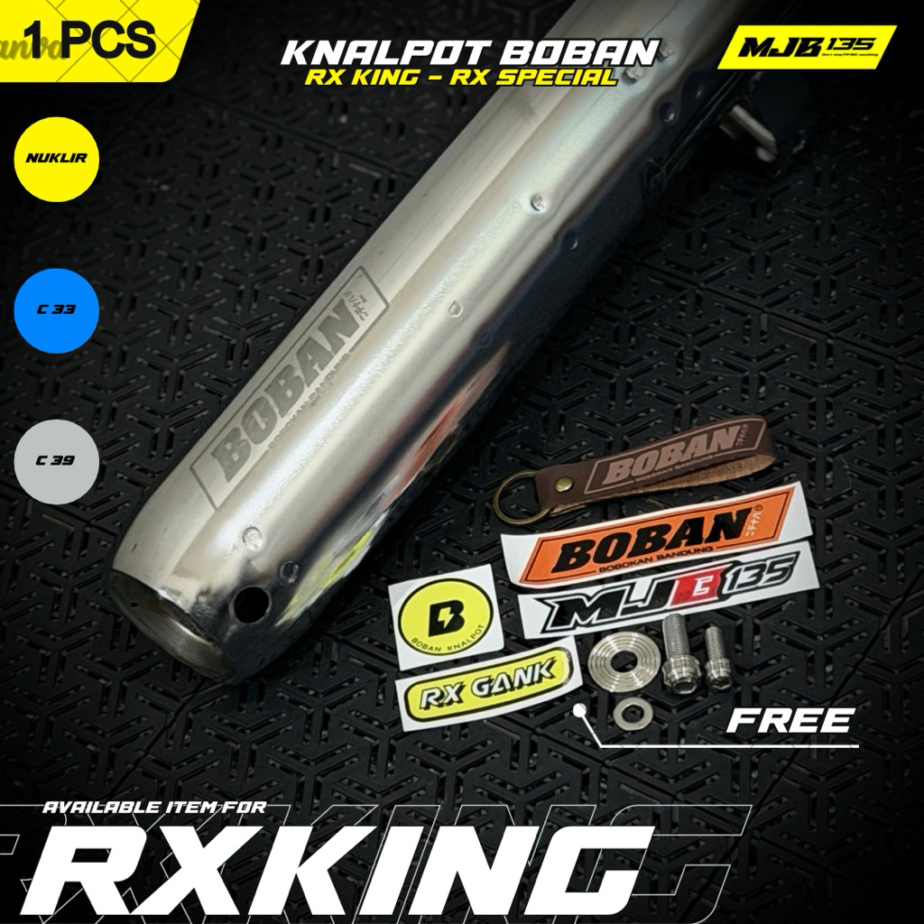 COD KNALPOT BOBAN RX KING RXKING RXS RXK YT115 BOBAN C33 BOBAN C39 BOBAN NUKLIR NEW LASER