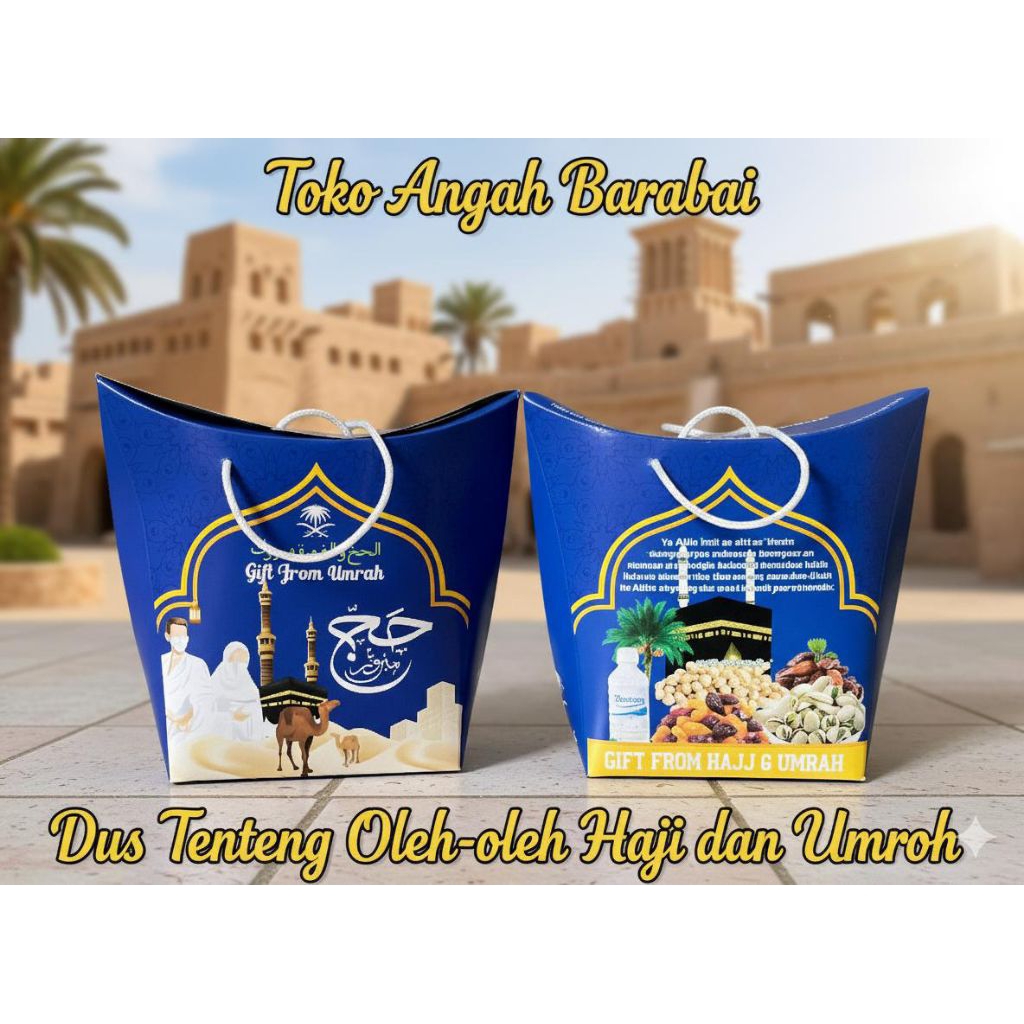 Tas Oleh oleh Haji dan Umroh (Paper Bag Oleh oleh Haji Umroh)