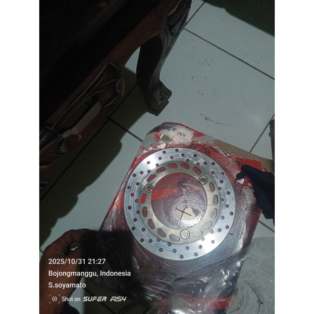 original bawaan dealer piringan cakram depan NMAX old new aerox lexi disk brake