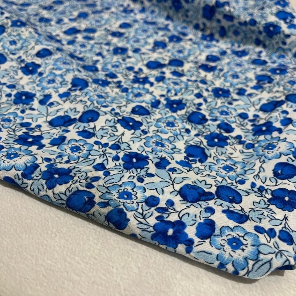 kain wolpeach motif bunga kecil premium - kain monalisa premium - kain soft wolfis - kain wolpeach s