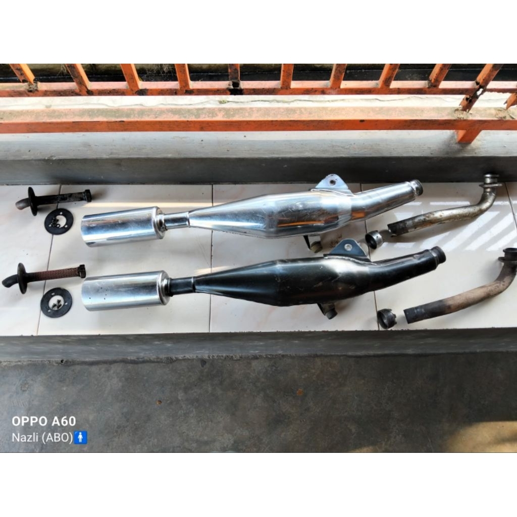 knalpot f1zr std original copotan