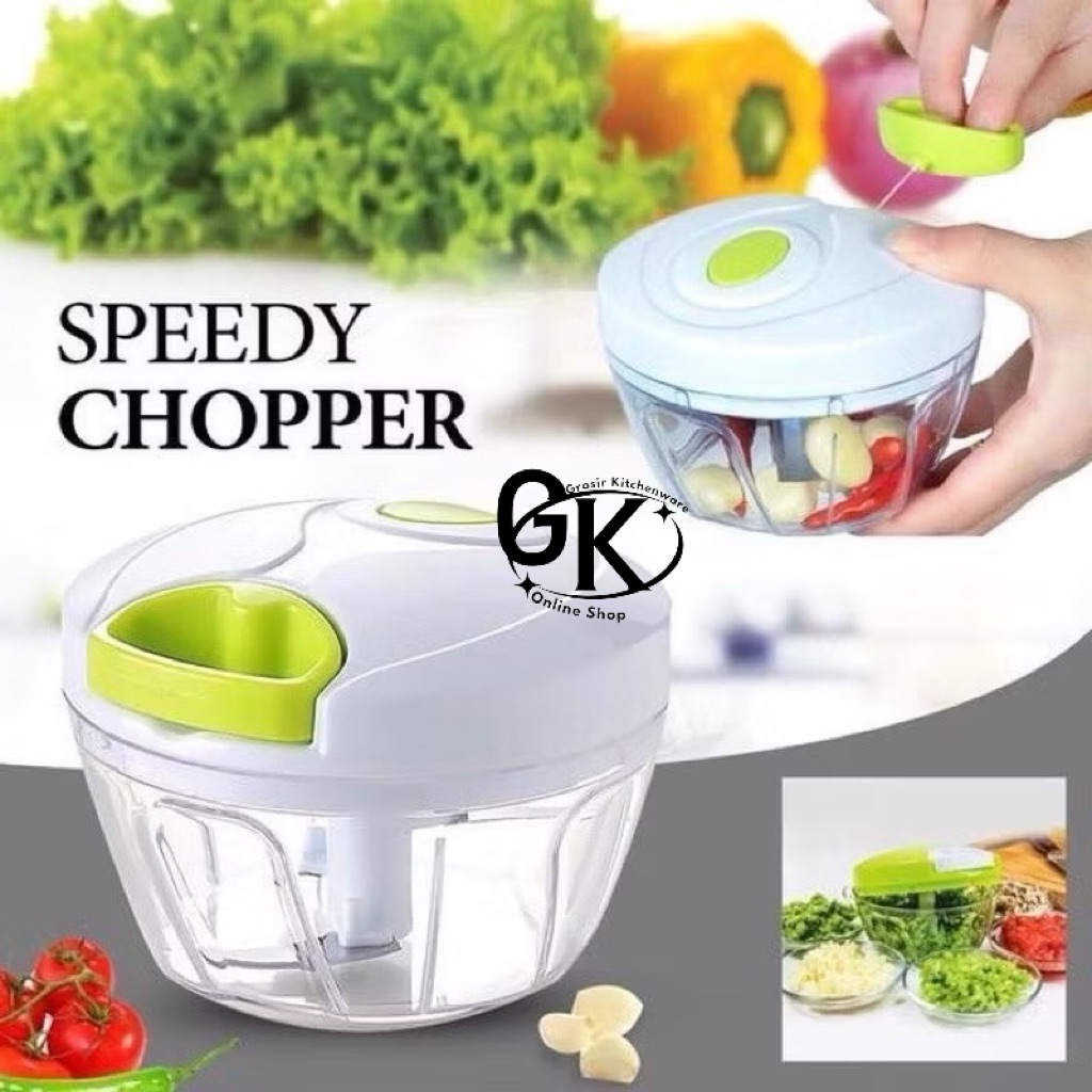 Blender Tarik Manual 3 PISAU/speedy chopper besar