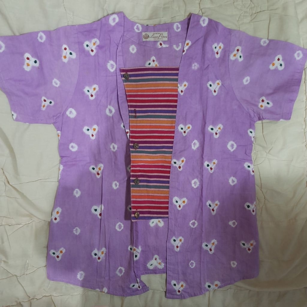 luwes putera - blus ungu muda (preloved)