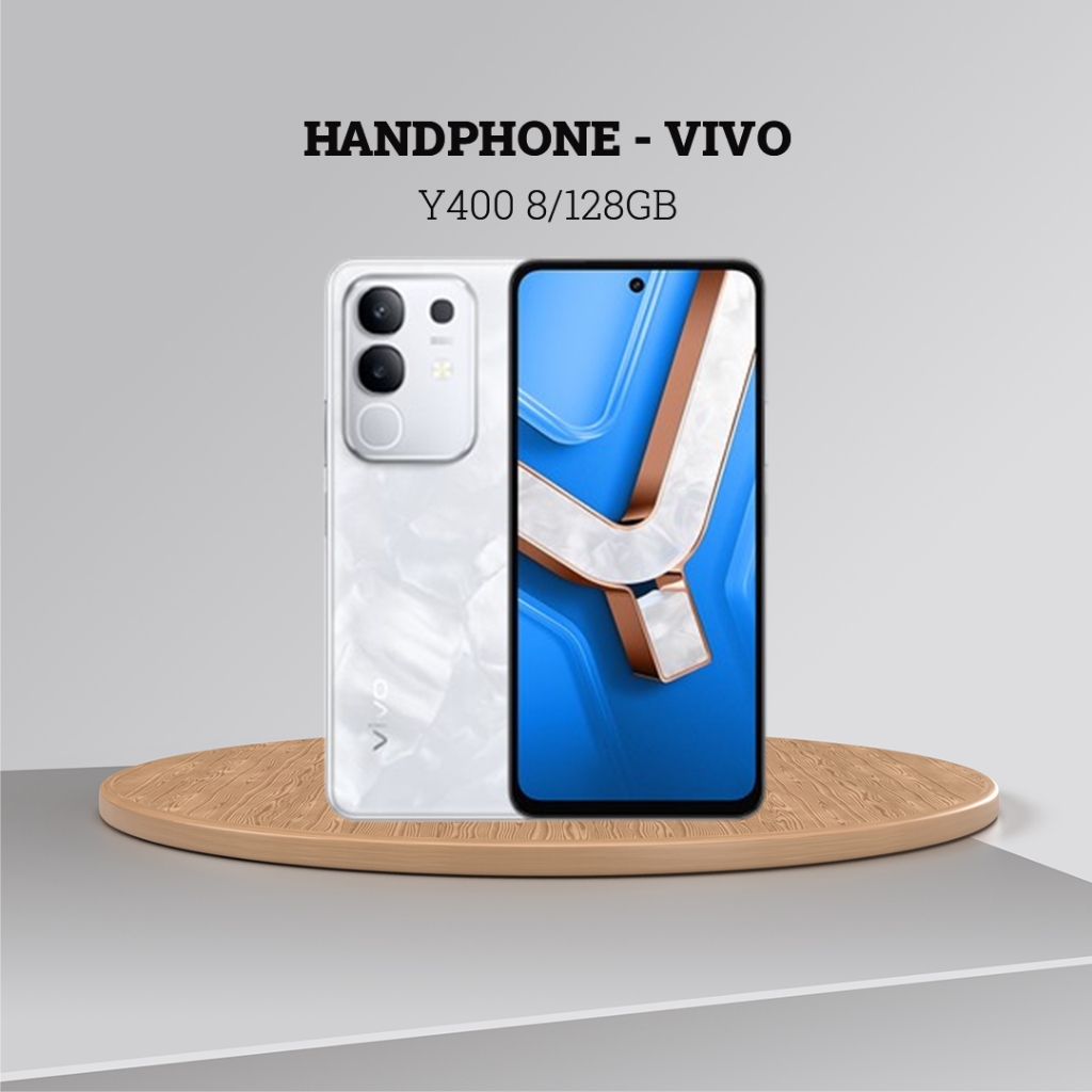 Handphone Vivo Y400 kapasitas ram 8 gb internal 128 gb