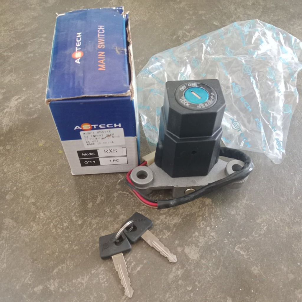 Kunci kontak motor RXS merek Astech