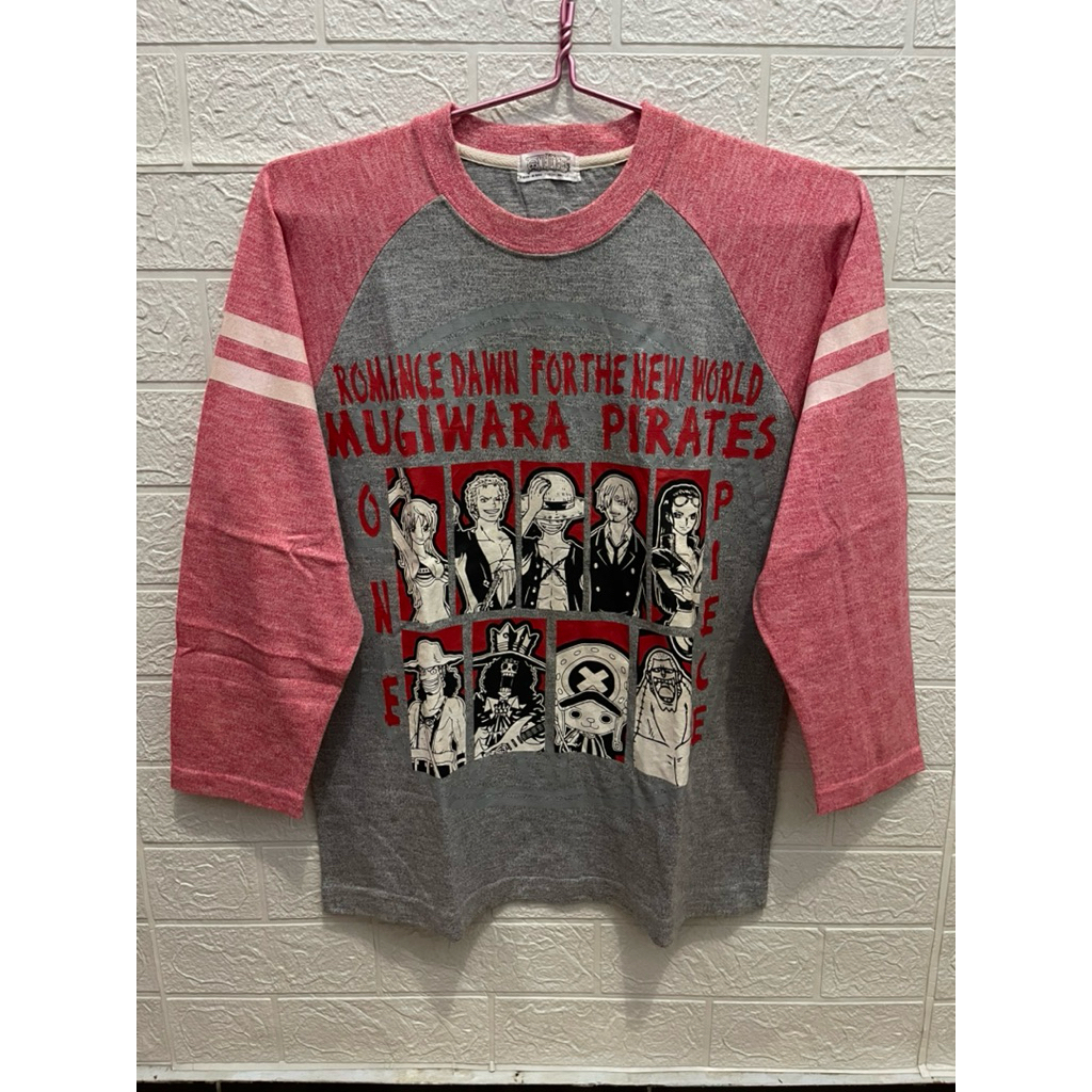 Kaos Lengan Panjang Cewek One Piece Original Second