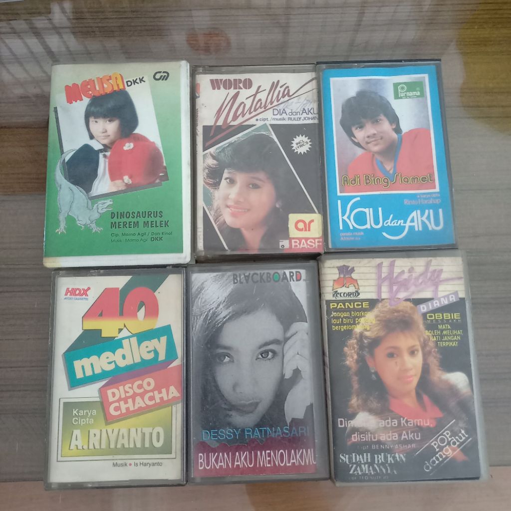 Kaset Pita Pilihan Indonesia / Cassette Tape Lagu Indonesia / Lagu Lawas Indonesia