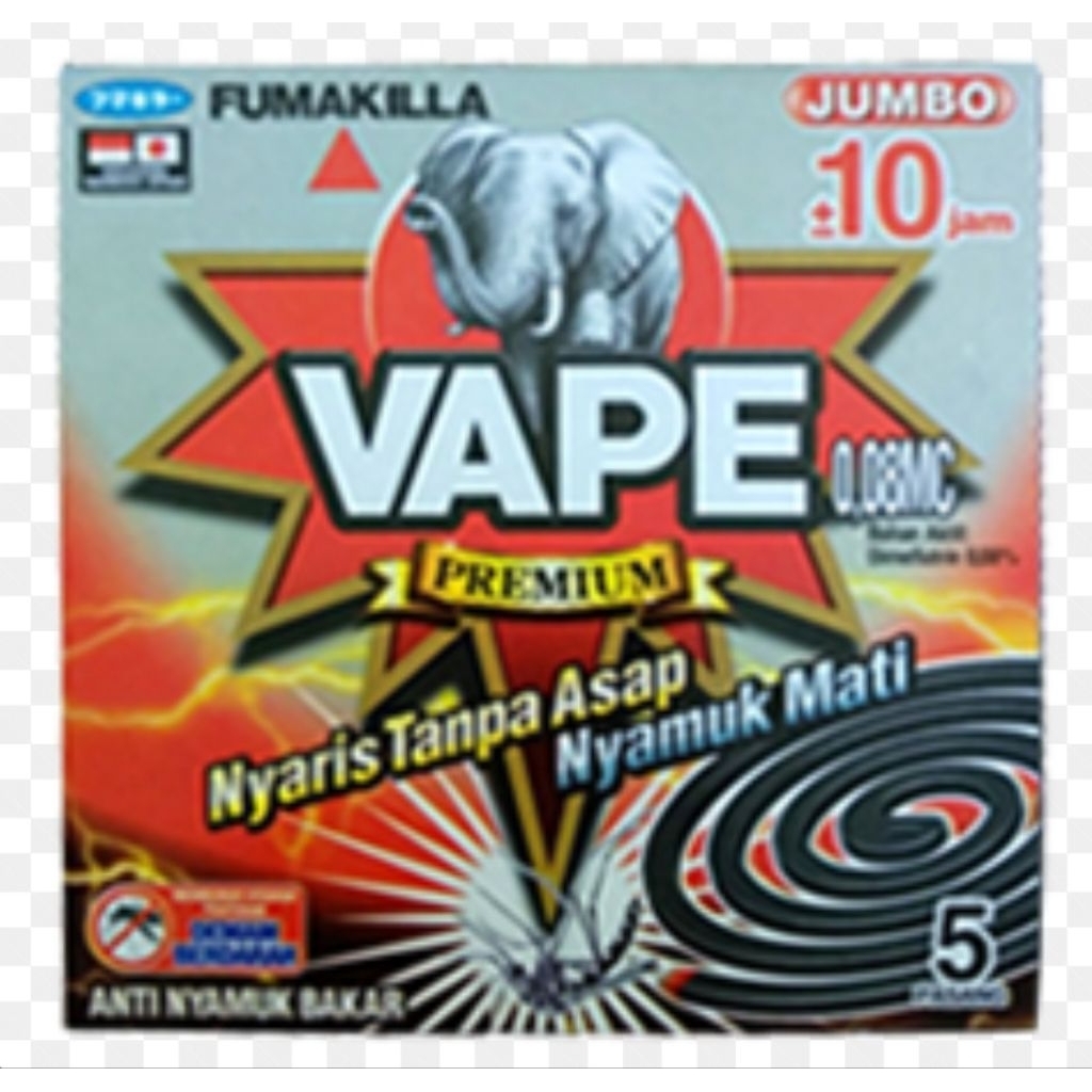 Obat nyamuk bakar Vape jumbo tanpa asap