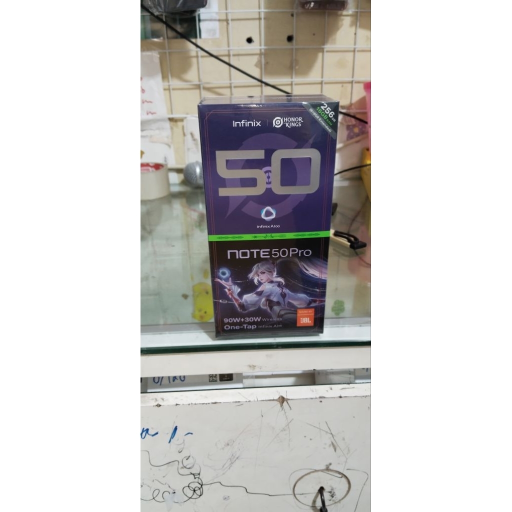 infinix not 50 pro ram 8/256 garansi resmi