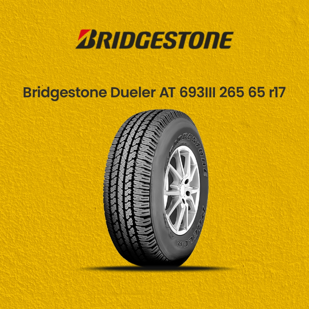 BAN 2025 BRIDGESTONE DUELER AT 265 65 R17 FORTUNER PAJERO