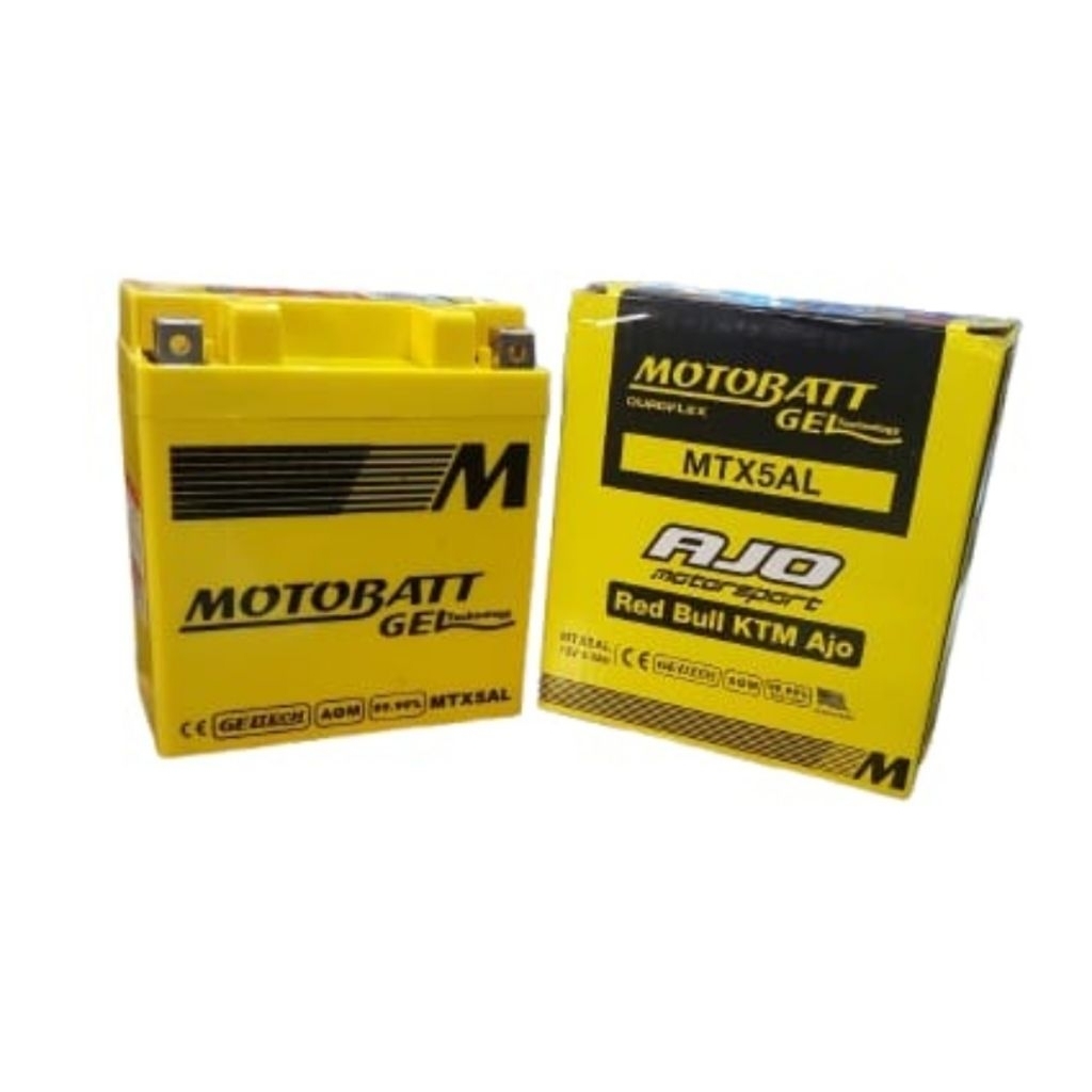 MOTOBATT AKI MOTOR GEL MTX5AL ORIGINAL